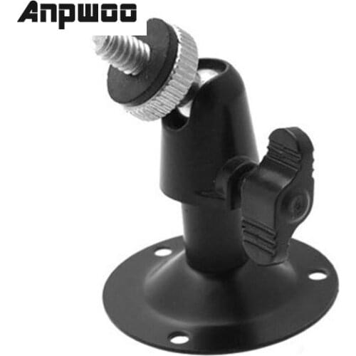 ANPWOO 4pcs Middle Pucker wall Mount CCTV Bracket Holder Stand Support for Security Camera