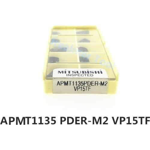 APMT1135PDER-M2 VP15TF 10pcs/set milling carbide inserts for indexable end milling cutter CNC machine