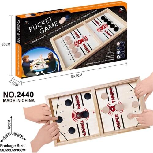 Fast Hockey Sling Puck Game Paced Sling Puck Winner Fun Toys Board-Game Party Game Toys For Adult Child Family Games