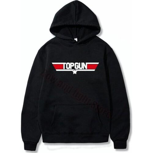 Black Top Gun Fashion Brand Mens Hoodies Spring Autumn Male Casual Men and Women Sweatshirt Hoody blue Tops S-3XL