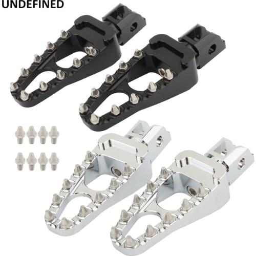 For Harley Softail 2018-2020 MX Foot Pegs Motorcycle Bobber Chopper Footrests Pedals LiveWire Fat Boy Low Rider S Front Rear