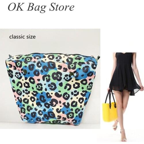 For obag Classic Standard Canvas Insert Organizer inner bag Lining material with new pattern design 2021