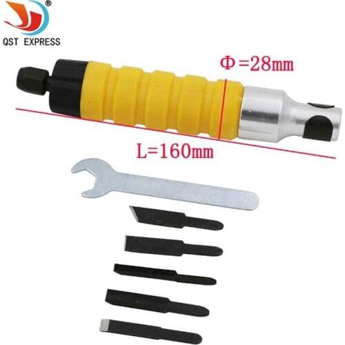 7pcs/set Electric chisel Carving Tool Wood carving machine Woodworking chisel electric tools for woodworking