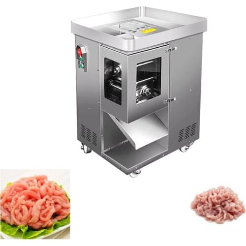 Commercial duck slicer machine Frozen pork shredding machine / chicken steak cutting machine / chicken meat slicer machine