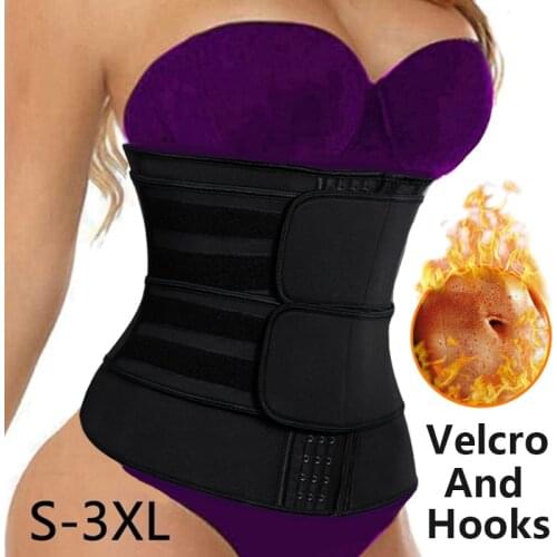Women Waist Trainer Corset Slimming Belt Body Shaper Cincher Neoprene Sauna Sweat Shapewear Abdominal Control Slimming Belt Faja