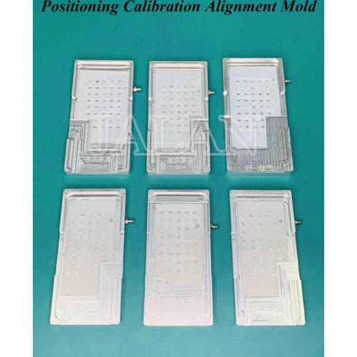 New precision positioning mold For samsung S9 plus S8 plus S7 note 8 edge LCD display digitizer unbend flex cable laminating