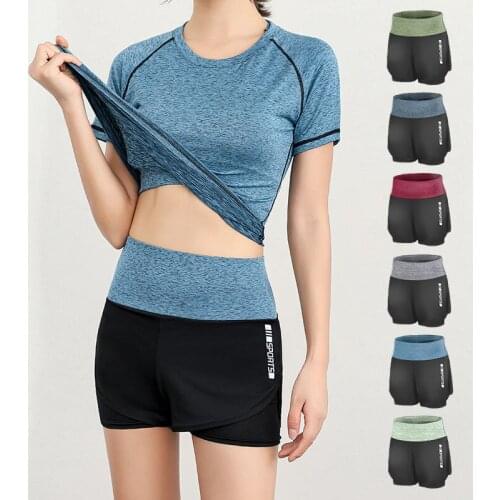 New Fitness Shorts Leggings Ladies Summer Sports Quick-drying Tight-fitting Yoga Pocket Training Running Cycling Yoga Shorts -40