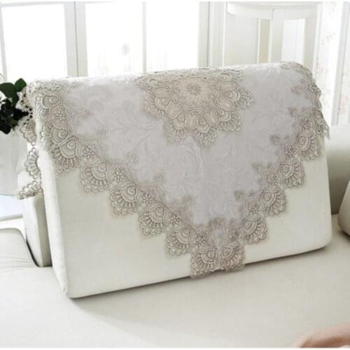 New Embroidery lace sofa backrest towel European protect sofa towel slip seat cover elegant brief sectional sofa armrest covers