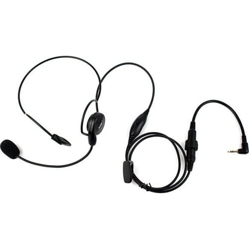 Advanced Unilateral Headphone Mic Neckband Earpiece Cycling Field Tactical Headset For Motorola Radio Cobra T6200 TKLR T3 T60