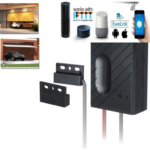 Ewelink WiFi Smart Switch Garage Door Openner for Car Garage Door Controll APP Remote Control Timing Voice Control Alexa Google