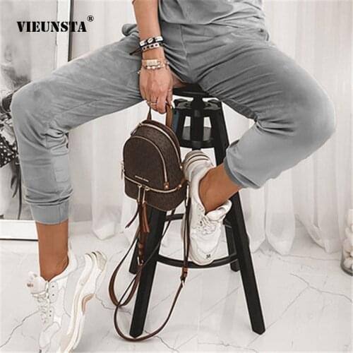 VIEUNSTA Women's Velvet Trousers