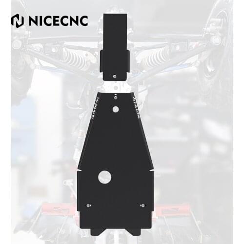 NICECNC ATV Full Chassis Skid Plate Engine Frame Guard Protector For Yamaha Raptor 700 2006-2011 2013-2020 Raptor 700R 2012-2020