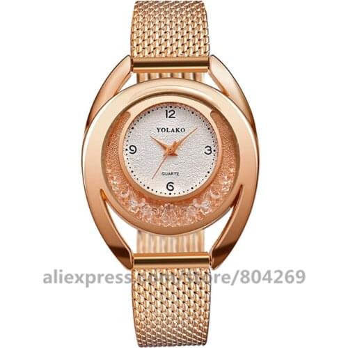 Fashion PVC Quartz Wristwatches Hot Sale Rhinestone Women Beads Watches Fashion Women Dress Wrist Watches 919840