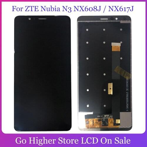 For ZTE Nubia N3 NX608J / NX617J LCD Display Touch Screen Digitizer Repair Parts For ZTE Nubia N3 LCD Screen Display Free Tools