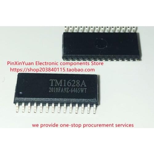 10PCS/LOT New original TM1628A SOP-28-day micro DVD LED driven induction cooker IC In stock