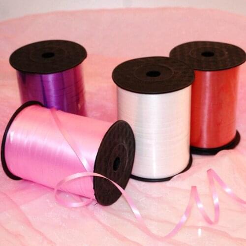 5mm 250 yards balloon ribbon roll childrens toys and crafts aluminum foil curling multicolor DIY gifts wedding supplies