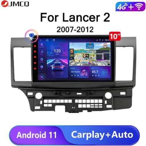 JMCQ 10" for Mitsubishi Lancer 2007-2012 Car Radio Multimedia Video Player Navigation GPS 2 din Android dvd Stereo Head unit