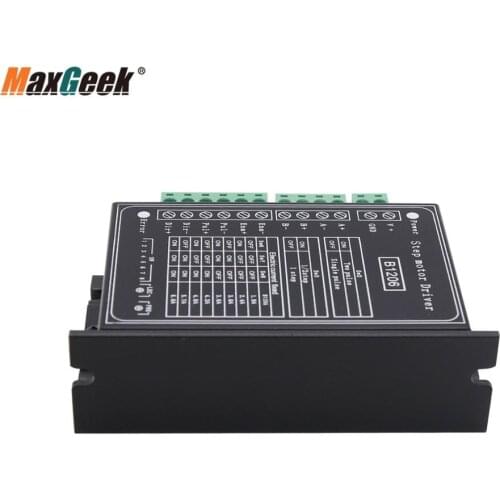 Maxgeek B1206 Stepper Half Step Driver 2-phase Stepper Motor Driver Supply Voltage 120V 6A