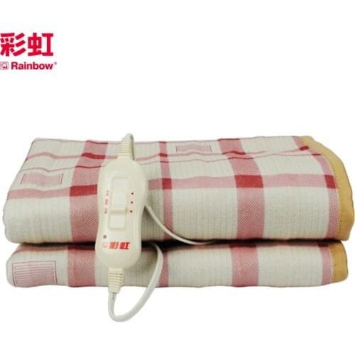 Double Winter Economical Under Heating Electric Blanket Bed Mattress Carpet No Woven Polyester Fabric Eu Plug OEM ODM 1216aa