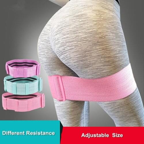 Women Yoga Resistance Band Stretch Resistance Ring Adjustable Hip Circle Latex Anti-Skid Elastic Push Hip Squat Tension Band Men
