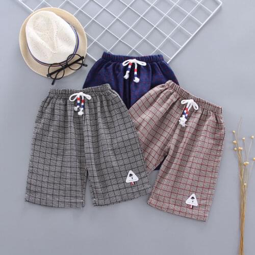 Baby Boy Cotton Shorts Summer Boy Clothing Kids Board Shorts Surf Beach Shorts Soft Casual Shorts For Boy Promotion Dropshipping