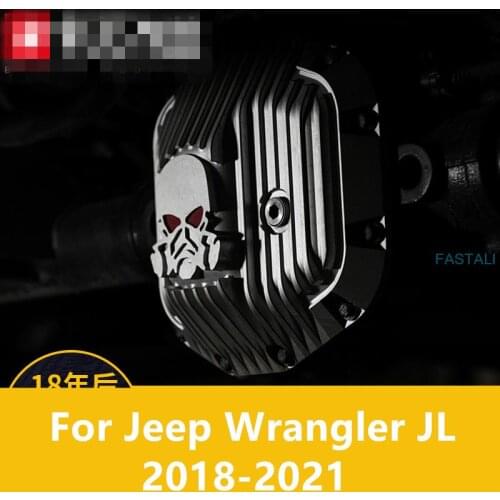 For Jeep Wrangler JL 2018-2021 Bridge bag cover modification parts front and rear axle cover cover differential protection shell