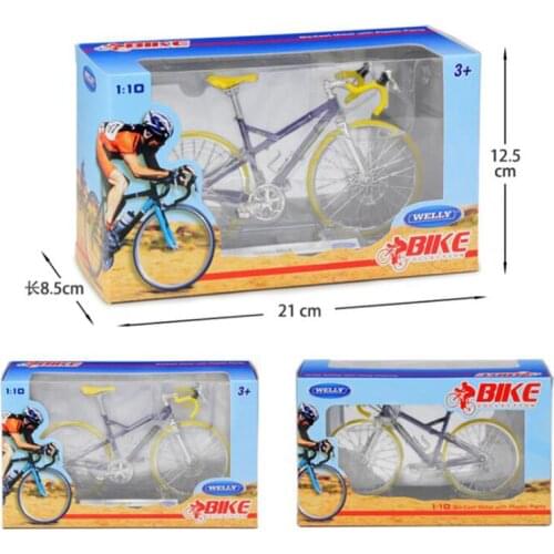 1:10 Scale Classic Cycling Bike DESIGN CROSS PRO Diecast Alloy on/off Road Bikes Toys Kids Children Toy Collection Display