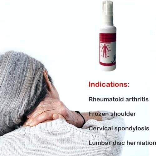 Medical Legs Ached Joint Pain Relieving Spray Knee Rheumatoid Arthritis Chinese Pain Patch Health Massage Essential Oils 50ml