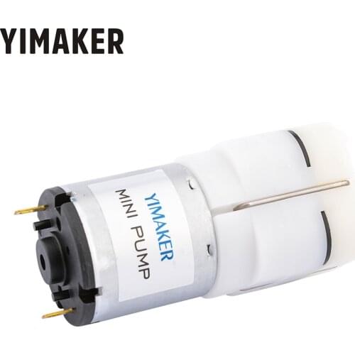 YIMEKER DC 12V Micro Air Pump Vacuum Pump Electric Pumps Mini Pumpping For Medical Treatment Instrument