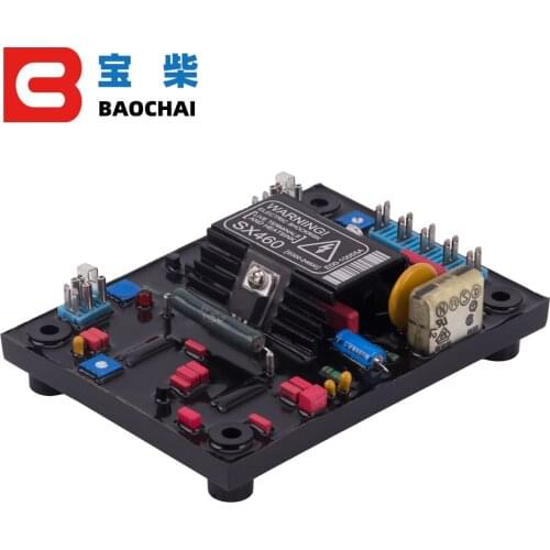 NEW AVR SX460 Diesel Generator Brushless ac red soft glue auto voltage regulator alternator Parts Accessories