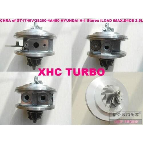 NEW CHRA Cartridge of GT1749V/28200-4A480 53039700145 Turbo Turbocharger for H-1,Starex Iload,D4CB 2.5L 170HP 2008