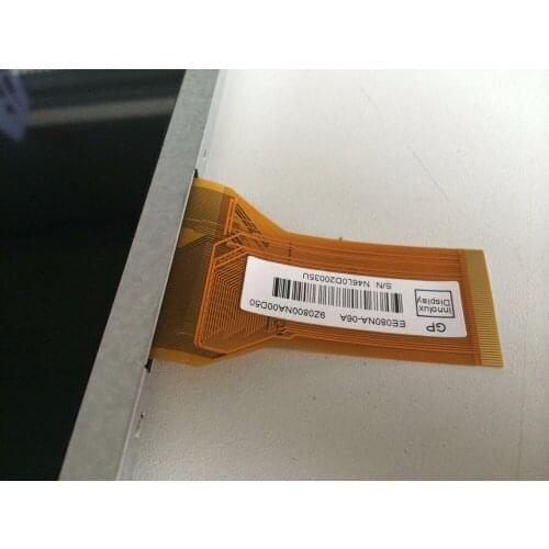 Original Innolux 8 inch 500 high-brightness LCD screen EE080NA-06A 5.7 thickness