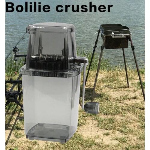 Portable Boilie Bait Lure Crusher Grinder Meshing Crushing Box Equipment Accessories