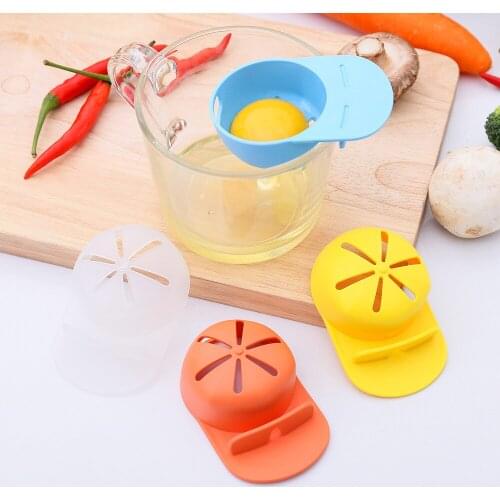 Sun Hat Shape Plastic Egg Yolk White Separator Egg Divider Novelty Kitchen Gadgets Cooking Tools