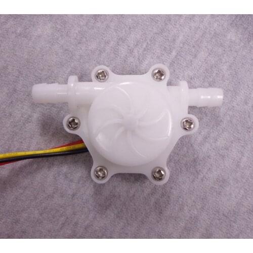 USN-HS06PA-1L Low Consumption 6mm Hose Barb Water flow Sensor 0.15-1.5L/min for Drinking Machin Hot Water Heater Coffee Machine