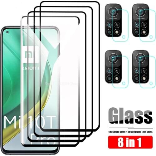 Xiomi 9T Pro Protective Screen Protector Glass For Xiaomi Mi 10T Pro Tempered Glass On For Xiaomi 10T Lite Camera Len Film Xiami