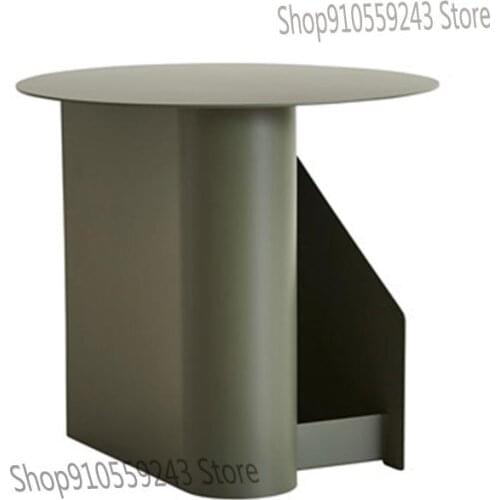 Iron Coffee Table Nordic Simple Creative Living Room Sofa Corner Table Small Apartment Coffee Table Side Table
