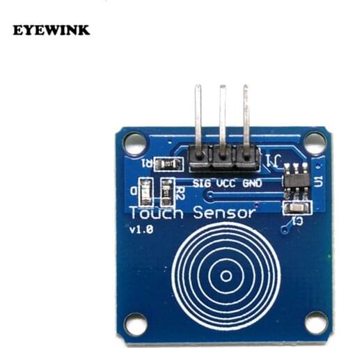 1pcs/lot TTP223B 1 channel Jog digital touch sensor capacitive touch touch switch modules Accessories for arduino