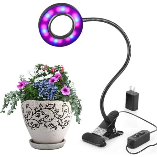 10W Led Grow light Desk Plant Growth Full Spectrum LED Phytolamp For Indoor Plants Hydroponic System Greenhouse Grow Tent Lamp