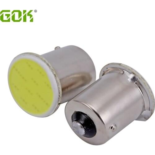 100PCS/Lot 1156 COB LED Reverse Lights 12led Bulbs BA15S led light Car Rear Light P21W Parking Lights Free Shipping