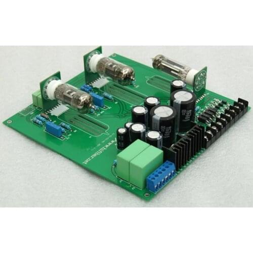 12AX7 (5751) +12AU7 (5963/5814) electron tube Preamp