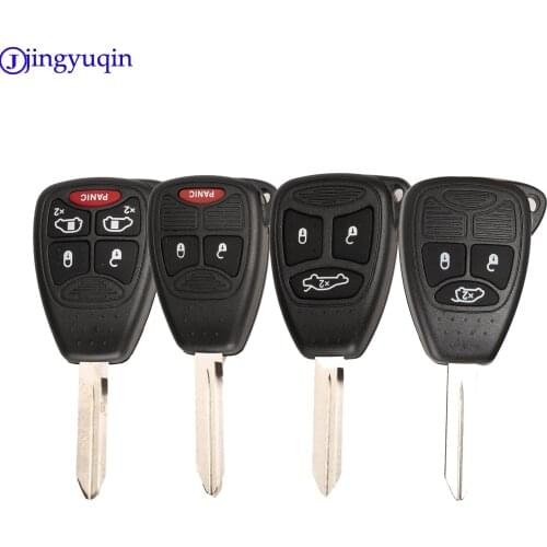 2 3 4 Buttons Remote Car Key Shell Cover For Chrysler 300 Aspen For Dodge Dakota Durango For Jeep Grand Cherokee Commander