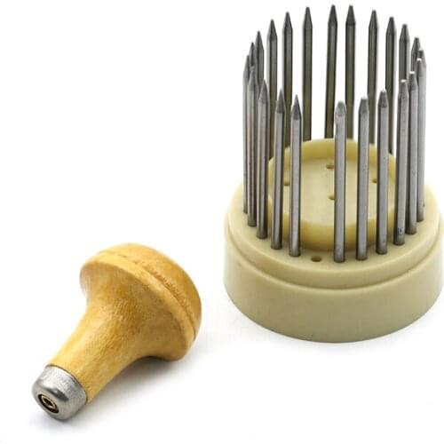 23 Piece Gold and silver jewelry Stone and micro inlay gold tool carving