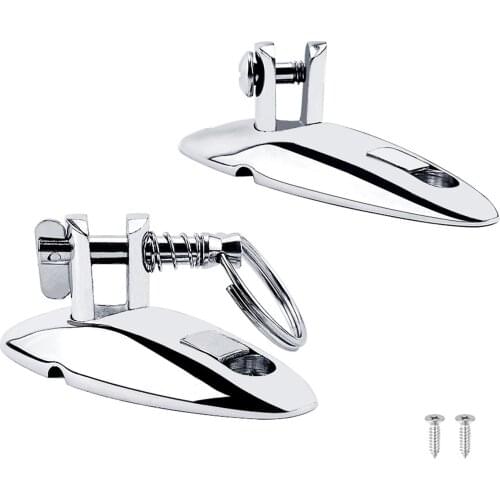 316 Stainless Steel Marine Deck Side Hinge for Bimini Boat Top Fitting