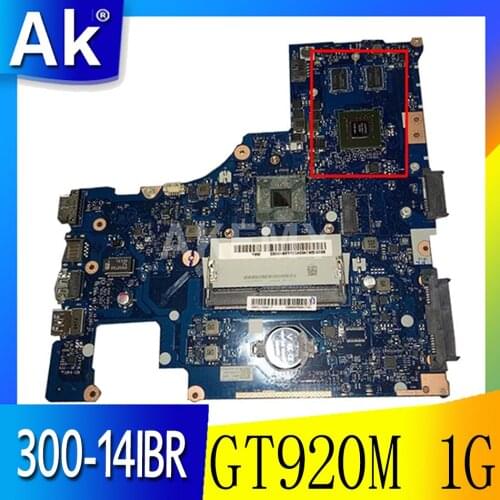 BMWC1/BMWC2 NM-A471 MAINBOARD MOTHERBOARD FOR LENOVO 300-14IBR LAPTOP MOTHERBOARD(FOR INTEL CPU GT920M 1G DDR3) tested 100% work