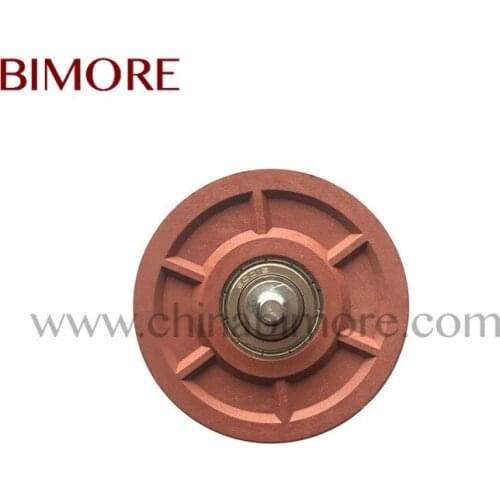 Escalator Lift Parts KM601323G01 Elevator steel wire rope roller for 70x8x6001