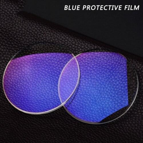 Blue Protective Film 1.56 1.61 1.67 Prescription Resin Aspheric Eye Glasses Lenses Myopia Anti Blue Prevent Glare Optical Lens