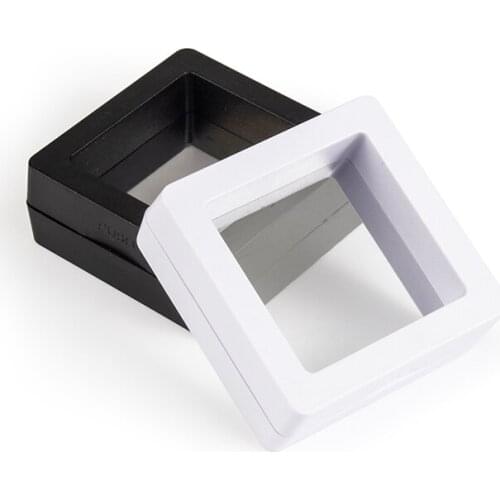 Hot sale PVC film gem display cabinet gem gift display box jewelry display can be customized