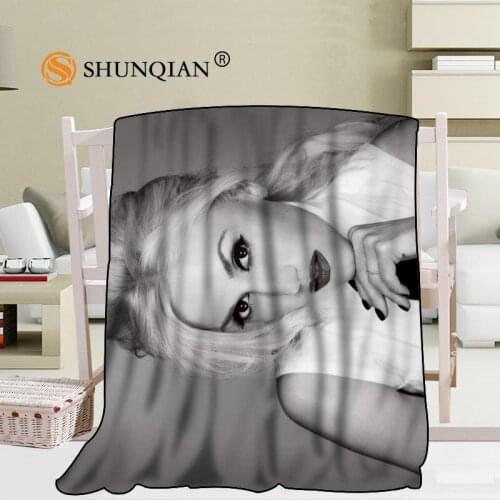 Custom Gwen Stefani Blanket Blending Fabric 56x80inch 50X60inch 40X50inch Sofa Bed Throw Blanket Kid Adult Warm Blanket