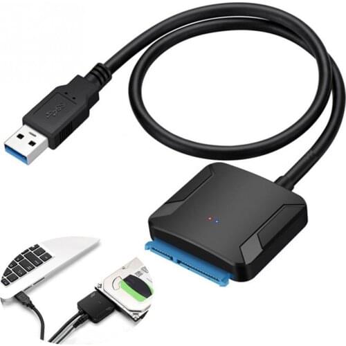 USB 3.0 To Sata Adapter Converter Cable USB3.0 Hard Drive Converter Cable For Windows/Linux 2.5 3.5 HDD SSD Adapter переходник